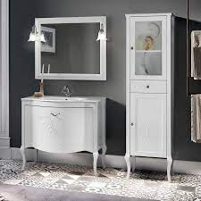 Ampia scelta di mobili e accessori. Mobile Da Bagno In Stile Classico Martina A Un Cassettone E Lavabo Bianco 002368