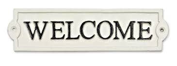 Check spelling or type a new query. Plaque Welcome Sign Rectangle Vintage Charm