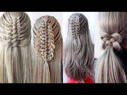 11 Braids From Easy To Complicated Half Up Hairstyles Tutorial Hairstyle Transformations Youtube Hair Tutorial Hair Styles Up Hairstyles