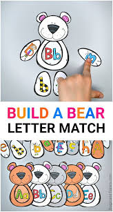 Build A Bear Letter Match Frogs And Fairies Preschool Learning Preschool Learning Activities Phonics Activities