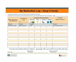 58 Medication List Templates For Any Patient Word Excel Pdf