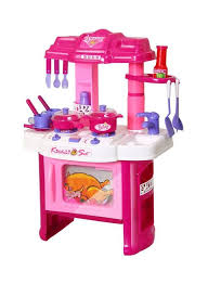 A kitchen utensil set is a handy investment that can help you prepare food and unify the look of your kitchen. Buy Sanbo Big Kitchen Set For Kids 50x20x62centimeter Online Shop Home Garden On Carrefour Uae
