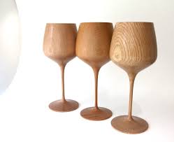 ワイン グラス 木
