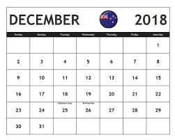 December 2018 Calendar New Zealand December Calendar 2018 Calendar Template Calendar 2018