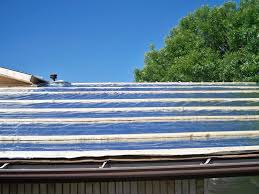 If trapped between the metal roofing and old roofing, moisture can build up and cause mold and rot. Reroofing With Corrugated Metal And Radiant Barrier Over Asphalt Shingles In 3 Steps 3 Steps Instructables