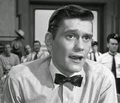 Actor Dick York of BEWITCHED with his real-life kids.