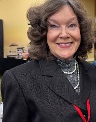 Cherry Blossom Medal recipients (past and present) that were in attendance  for the 2025 kickoff service. Front row (left to right): Linda Rost  Dickinson, Lola Belle Underwood, Helen Lamb, Carol Larimore, Bonnie