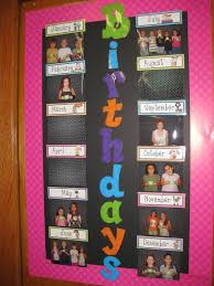 Birthday Chart Ideas For Middle School Bedowntowndaytona Com