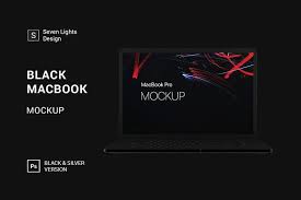 Black Macbook Mockup Macbook Mockup Mockup Mockup Template