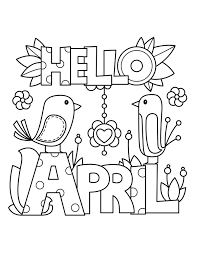 On a bad day the back pew (vol 1) is still useful under the leg of an uneven coffee table. April Coloring Pages Best Coloring Pages For Kids