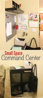 So it makes sense to include some form of family calendar (weekly or monthly), as well as a tool for sharing information among family members. Diy Small Space Command Center Mom Endeavors