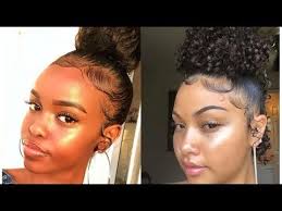 Slayed Edges Compilation Edges Hair Natural Hair Styles Hair Hacks