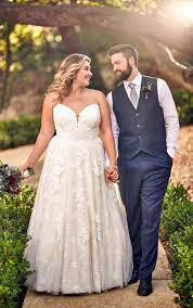 Gorgeous wedding guest dresses in lace, floral & sequins complementing the occasion. Dahlia Essence Of Australia Wedding Dress Bridal Gown Dorset