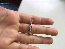 Rings On Hand Mens Wedding Band Bt524wm Matching Wedding Ring Sets Diamond Wedding Rings Sets Matching Wedding Rings