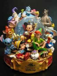 Wonderful World Of Disney Disney Snowglobes Disney Decor Disney Figurines