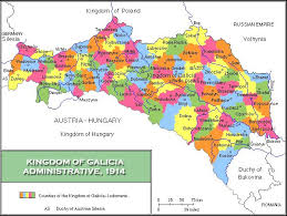 Kingdom Of Galicia And Lodomeria Genealogy Map Genealogy Austro Hungarian