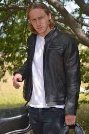 Straight Fit Motocross Leather Jacket 349 Leather Jacket Winter Fashion Jackets Mens Motorcycle Jackets