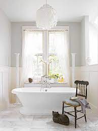 Bathrooms With Vintage Style Vintage Bathrooms Chandelier Over Bathtub Green Bathroom