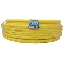 Home Flex 3 4 In Ips X 100 Ft Dr 11 Underground Yellow Polyethylene Gas Pipe