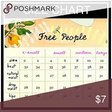 Free People Size Chart Fp Size Guide Free People Dresses