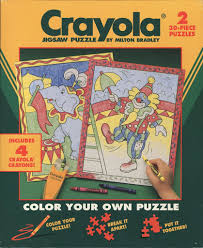 Choose a design or upload your own design, photo or artwork to create truly personalized fabrics for apparel, home decor or unique gifts. Jigsaw Puzzle Crayola Jigsaw Puzzle By Milton Bradley Color Your Own Puzzle Milton Bradley Co Google Arts Culture