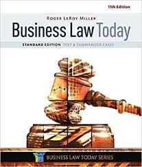 Solution Manual For Business Law Today Standard Text Summarized Cases 11th Edition的图片 1 Business Law Cengage Learning Law Books