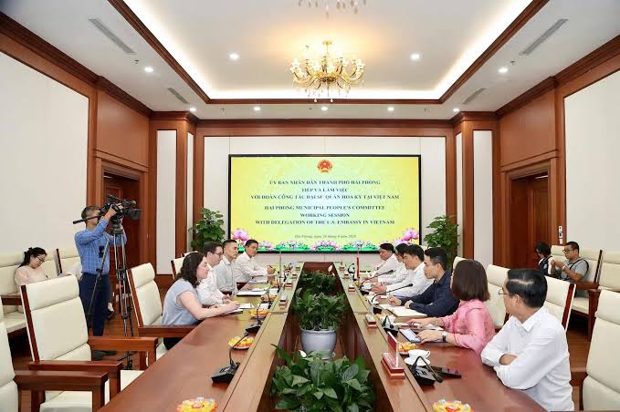 Hải Phòng tăng cường hợp tác với nhà đầu tư Hoa Kỳ