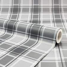 Check spelling or type a new query. Tartan Wallpaper In Soft Grey Charcoal I Love Wallpaper