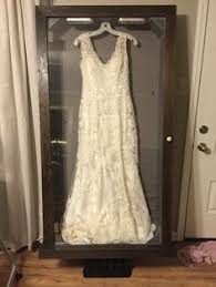 Made A Shadow Box For My Wife S Wedding Dress Check Out The Pic Of It In The Dark With The Wedding Dresses Wedding Dress Preservation Wedding Dress Shadow Box