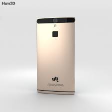 Micromax Canvas 6 Golden 3D model ...