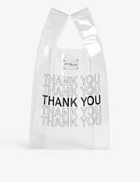 Gelareh Mizrahi Thank You Pvc Tote Selfridges Com Tote Transparent Design Bags