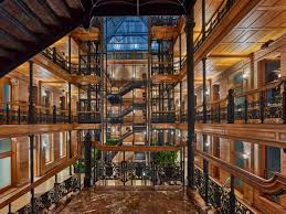 Bradbury building in los angeles. Neuehouse Opens Los Angeles Co Working Space Inside Historic Building