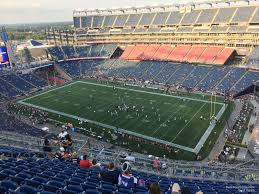 gillette stadium section 326 new england patriots