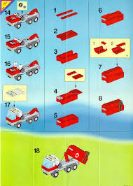 Instructions for lego 60017 flatbed truck. Old Lego Instructions Letsbuilditagain Com Lego Instructions Lego Kits Easy Lego Creations