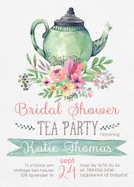 Tea Party Bridal Shower Invitations Wedding Kitchen Shower Etsy Tea Party Bridal Shower Invitations Bridal Shower Tea Bridal Tea