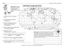 This video describes how latitude and longitude help us find locations on the surface of the earth. Laude Longitude Worksheet Worksheets Social Studies Worksheets Latitude And Longitude Map Geography Worksheets