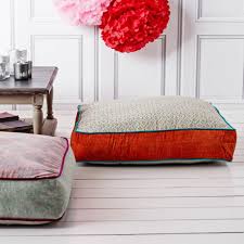 Orange And Blue Floor Cushion Cushions Throws Treat Your Home Home Accessories Floor Cushions Large Floor Cushions Large Floor Pillows