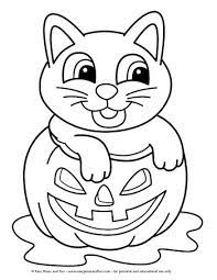 They are all free to print, and the kids will love coloring them in. Halloween Coloring Pages Easy Peasy And Fun