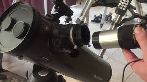 This slt telescope allows you to automatically slew to over 4,000+ celestial objects! Photography With A Nikon Dslr And Celestron Slt 130 Telescope Part 1 Youtube