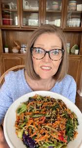 A batch prepped salad that is sautéed instead of chopped and eaten raw. , I  love the versatility of my batch prepped salads. , See my Nutmeg Notebook  YouTube video to learn how to batch prep salads ...