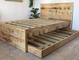 This bed is actually pretty simple to build! How A Daybed With Trundle Beautifully Saves Space Mymydiy Inspiring Diy Projects