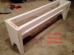 We are in the midst of a dining room makeover, and needed some new seating for this small space. Diy Farmhouse Bench Free Plans Rogue Engineer
