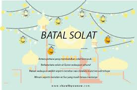 Membuat sesuatu perkara yang pada urufnya (adat) tidak disuruh dilakukan ketika dalam solat. Facebook