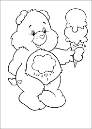 With a nice look, it is suitable for you to give the care bear coloring pages for your kids. Care Bears Coloring Pages