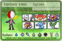 We did not find results for: Make Your Own Personalized Trainer Card Smogon Forums