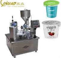 Automatic Yogurt Filling Machine - Cup Sealing Line 2025