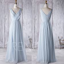 Bridesmaid Dress Light Blue Chiffon Dress Wedding Dress Ruched Etsy Light Blue Chiffon Bridesmaid Dress Light Blue Bridesmaid Dresses Blue Bridesmaid Dresses
