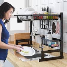 It also comes in a kit with a clear finishing topcoat. German Rack Craft Stainless Steel Paint Kitchen Drainage Rack Vispana