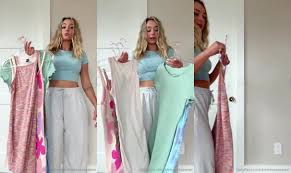 Kirstentoosweet Se Prueba Sus Vestidos Sexy | PimpBunny