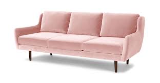 We love the luxury of leather sofas, but with growing families and pets, sometimes a fabric suite is the way to go. Matrix Blush Pink Sofa Sofas Article Modern Mid Century And Scandinavian Cheap Living Room Furniture Couches For Small Spaces Furniture For Small Spaces